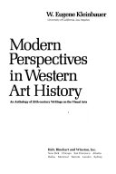 Modern perspectives in Western art history : an anthology of 20th-century writings on the visual arts