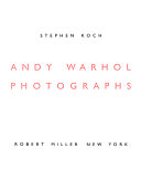 Andy Warhol, photographs