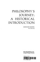 Philosophy's journey : a historical introduction