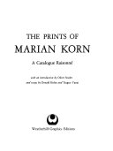 The prints of Marian Korn : a catalogue raisonné