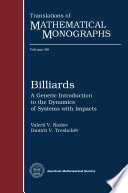 Billiards : a genetic introduction to the dynamics of systems with impacts /
