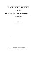 Black-body and the quantum discontinuity, 1894-1912