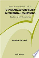 Generalized Ordinary Differential Equations : Not Absolutely Continuous Solutions.