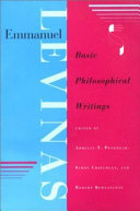 Emmanuel Lévinas : basic philosophical writings