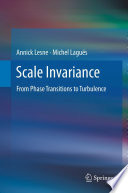 Scale Invariance From Phase Transitions to Turbulence