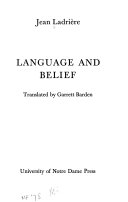 Language and belief.