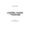 Lumière, vision et peinture