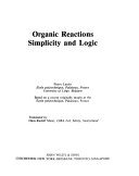 Organic reactions, simplicity and logic