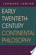 Early twentieth-century Continental philosophy