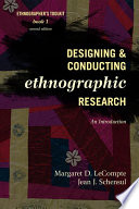 Designing & conducting ethnographic research : an introduction