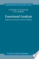 Functional Analysis Applications in Mechanics and Inverse Problems