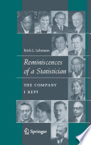 Reminiscences of a statistician : the company I kept