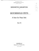 Household pets : a suite for piano solo : opus 86