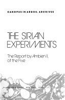 The Sirian experiments : the report by Ambien II, of the five