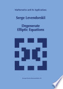 Degenerate Elliptic Equations