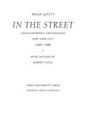 In the street : chalk drawings and messages, New York City, 1938-1948