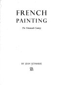 French painting, the nineteenth century.