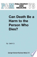 Can Death Be a Harm to the Person Who Dies?