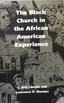 The Black church in the African American experience