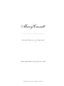 Mary Cassatt and Philadelphia