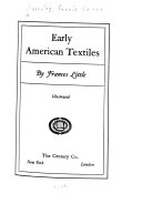 Early American textiles