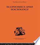 Economics and Sociology.