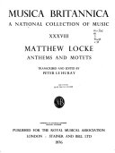 Anthems and motets