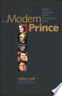 The modern prince : what leaders need to know now