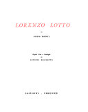 Lorenzo Lotto di Anna Banti.