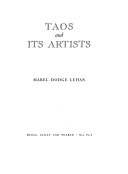 Taos and its artists.