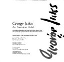 George Luks : an American artist