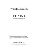 Chain 1 : for fourteen instruments