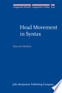 Head movement in syntax