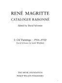 René Magritte : catalogue raisonné