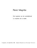René Magritte. Het mysterie van de werkelijkheid.