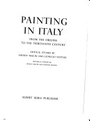Painting in Italy, from the origins to the thirteenth century.