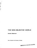 The non-objective world.