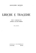 Liriche e tragedie.