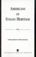 Americans of Italian heritage