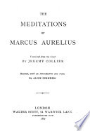 The meditations of Marcus Aurelius