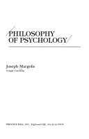 Philosophy of psychology