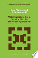 Mathematical Models in Electrical Circuits: Theory and Applications