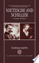Nietzsche and Schiller : untimely aesthetics