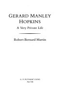 Gerard Manley Hopkins : a very private life