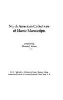 North America collections of Islamic manuscripts