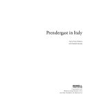 Prendergast in Italy