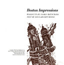 Boston impressions