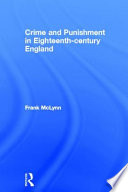 Crime and punishment in eighteenth-century England