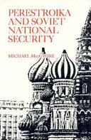 Perestroika and Soviet national security