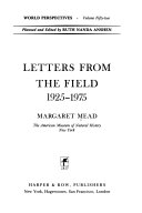 Letters from the field